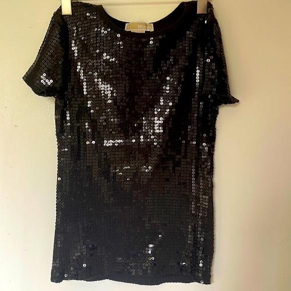Michael kors black sequins shirt - Picture 3 of 4